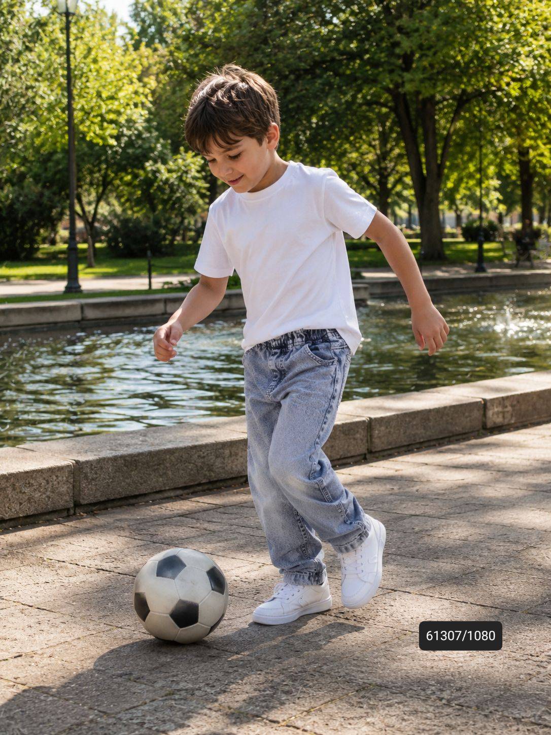 image 130 شلوار لی بگ کد 61307 - تصویر 1